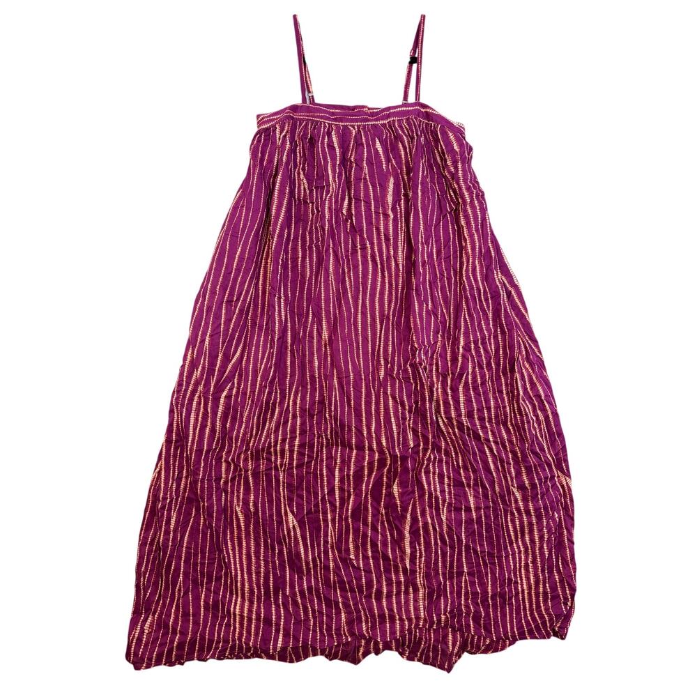 A New Day Women's Purple Striped Sleeveless Trapeze Dress - Size XS - NWT